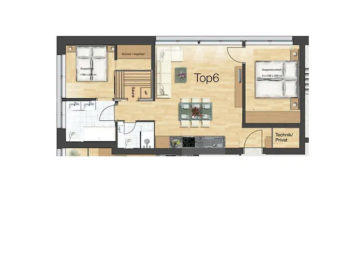 Apartment Berg Aparts - 6 - Faschina - Mit Sauna & 2 Baedern *